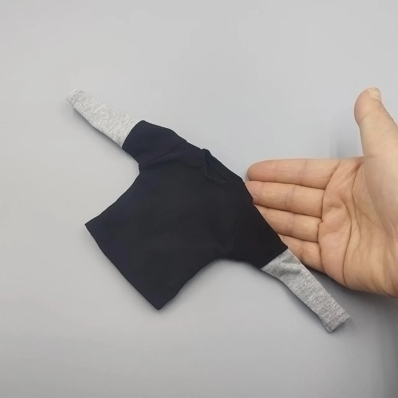 1/6 skala Männlich Weiblich Schwarz T Shirt Modell für 12'' 30cm Action-figuren Körper DIY Zubehör