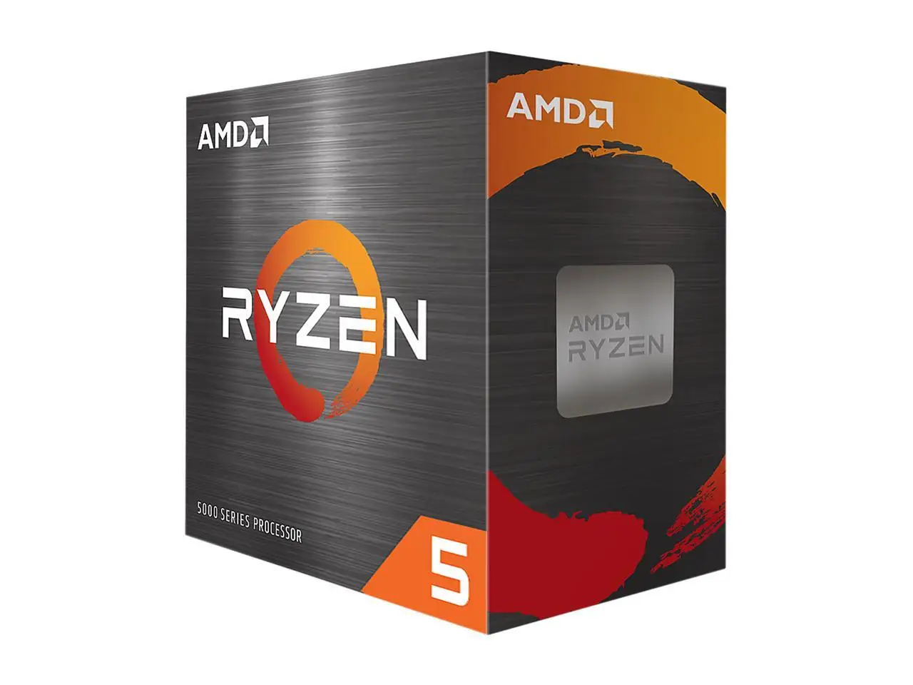 AMD Ryzen 5 5500 - Ryzen 5 5000 Series Cezanne (Zen 3) 6-Core 3.6 GHz Socket AM4 65W No Integrated Graphics Desktop CPU Processor - 100-100000457BOX
