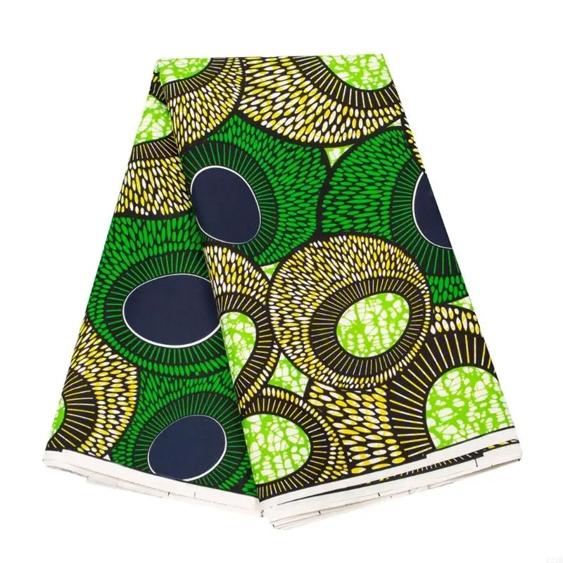 

3-х ярдов ткань с африканским принтом, двухсторонняя вощеная ткань с принтом, ткань с геометрическим узором