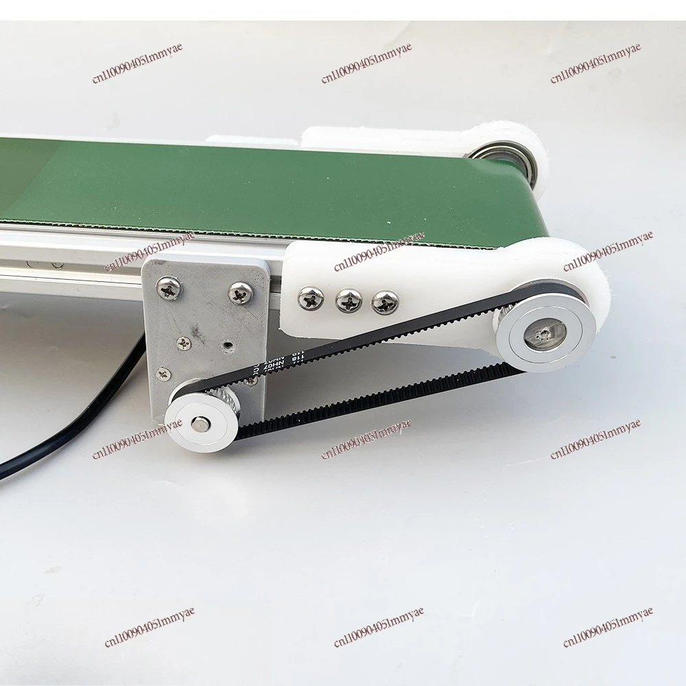 Small desktop conveyor belt assembly line conveyor