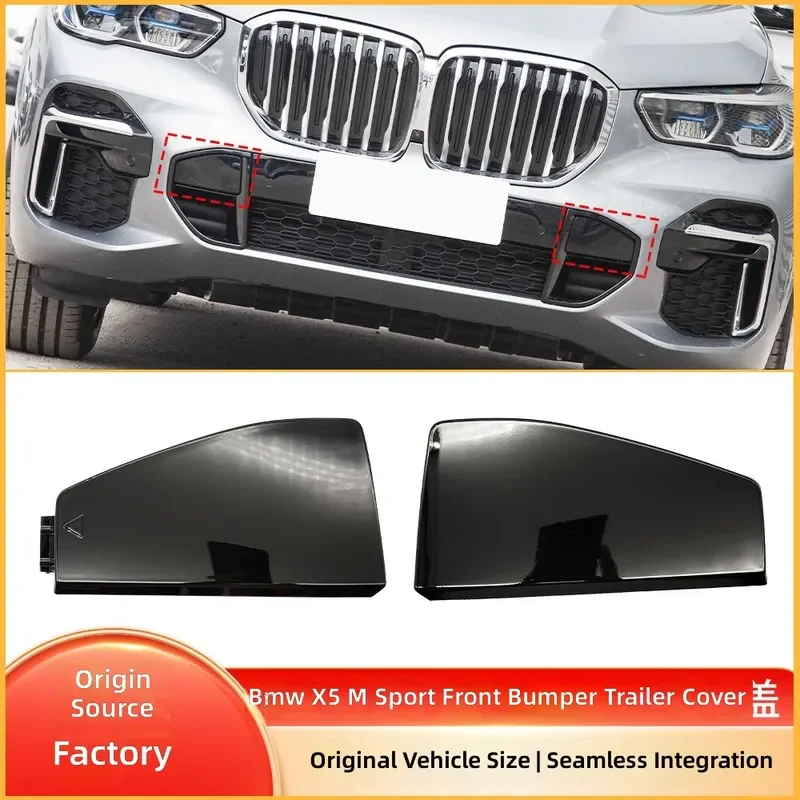 For BMW X5 G05 M Sport Front Bumper Tow Hook Cover 2019-2023 Trailer Hole Cap 51118069237