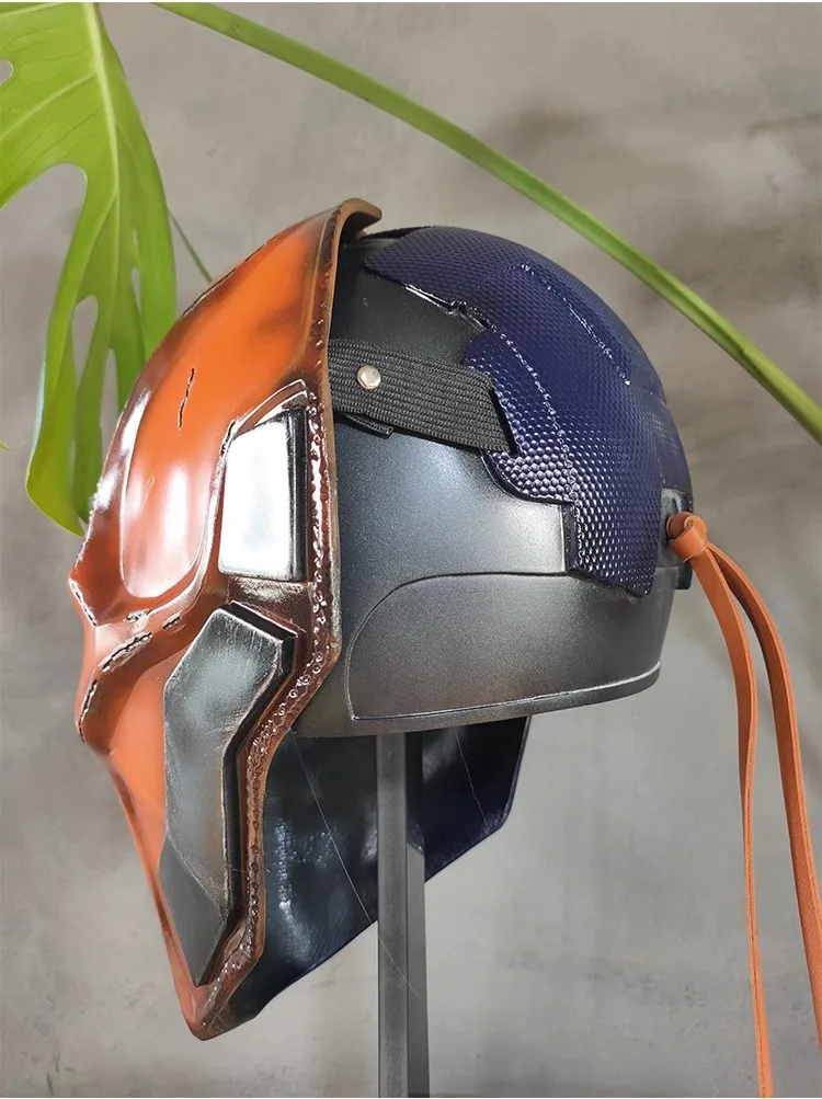 FRP tipo Deathstroke Mask Terminator Helmet Slade Joseph Wilson Deathstroke maschere Cosplay puntelli per costumi