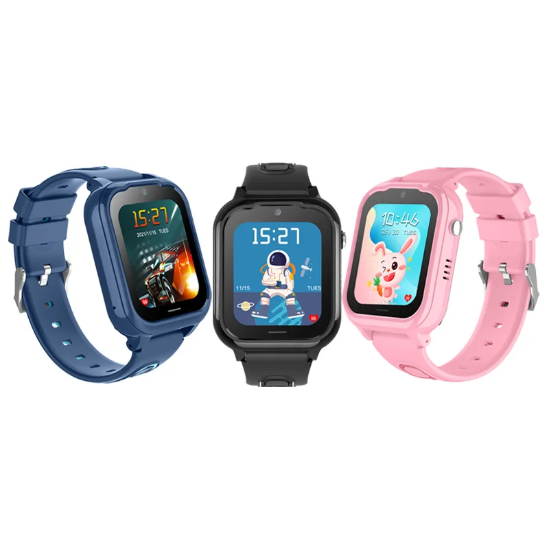 TJXLWonlex KT28 High Quality Waterproof WIFI Positioning SOS Video Call Game GPS Smart Watch for Kids