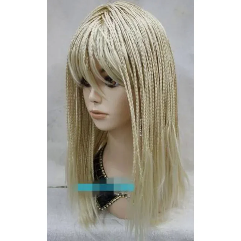 Cheap sale dancing party cospmats new fashion sexy charming long hand-woven headband women wig