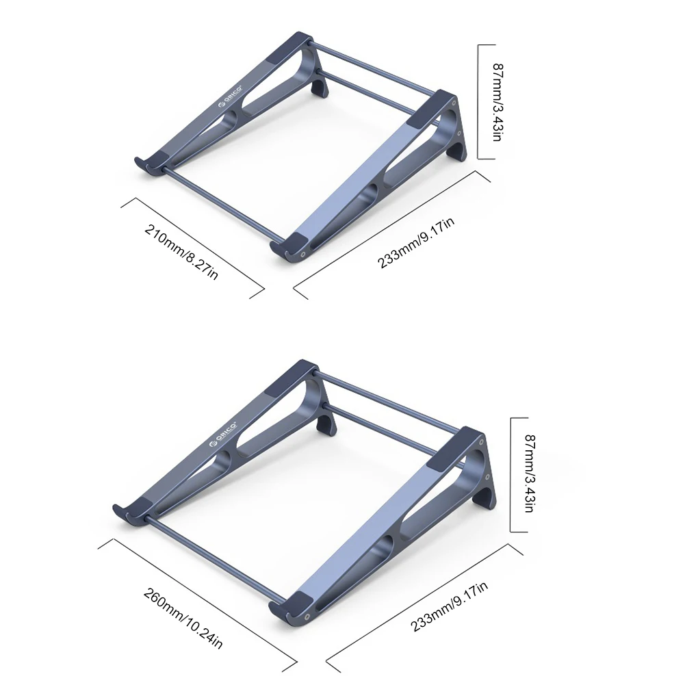 2-em-1 portátil suporte vertical de alumínio fordable tablet suporte notebook suporte portátil para 11-17.4 Polegada macbook suporte