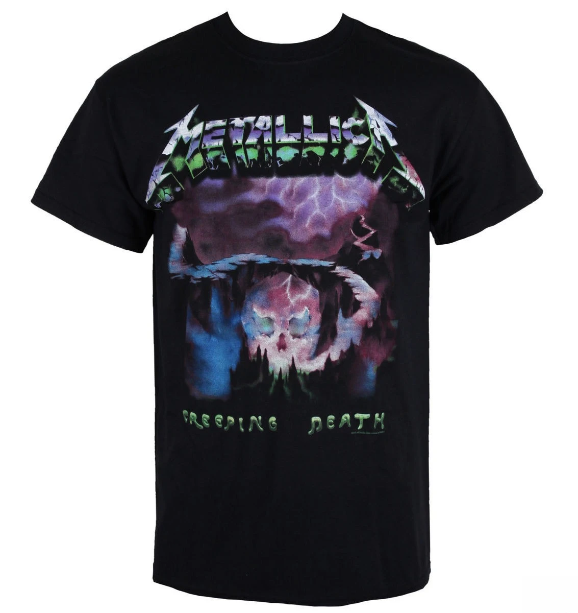2026 Metallica - Damage Hammer Print T-Shirt - Lässiges Streetwear-T-Shirt für Heavy-Metal-Bands - Geeignet für Männer und Frauen – Detail 6