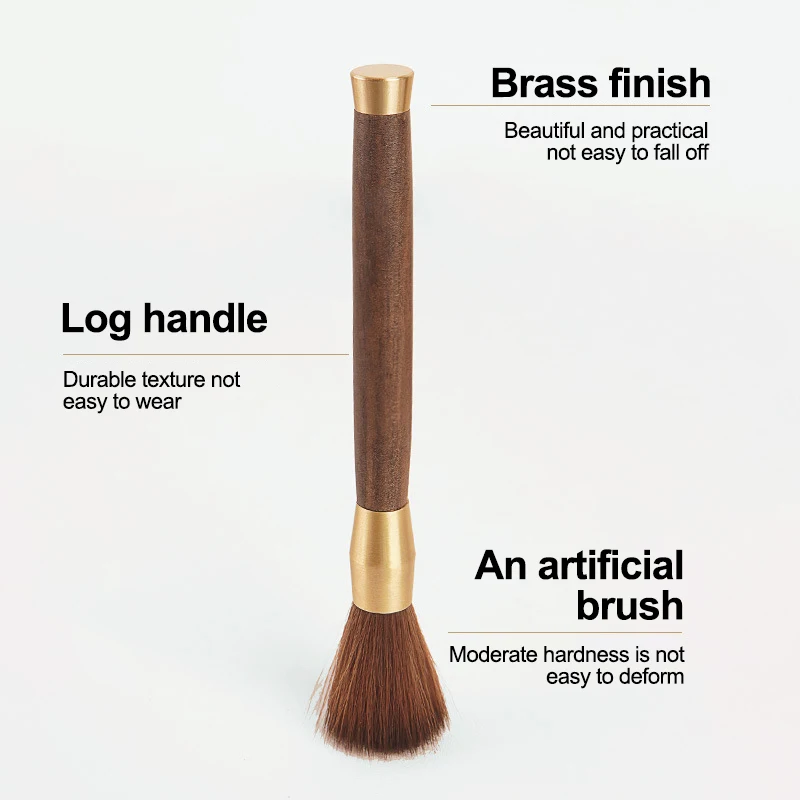 Coffee Grinder Cleaning Brush Dusting Espresso Brush Accessories for Home Barista Kitchen Tool Wood Handle Coffee Machine Brush