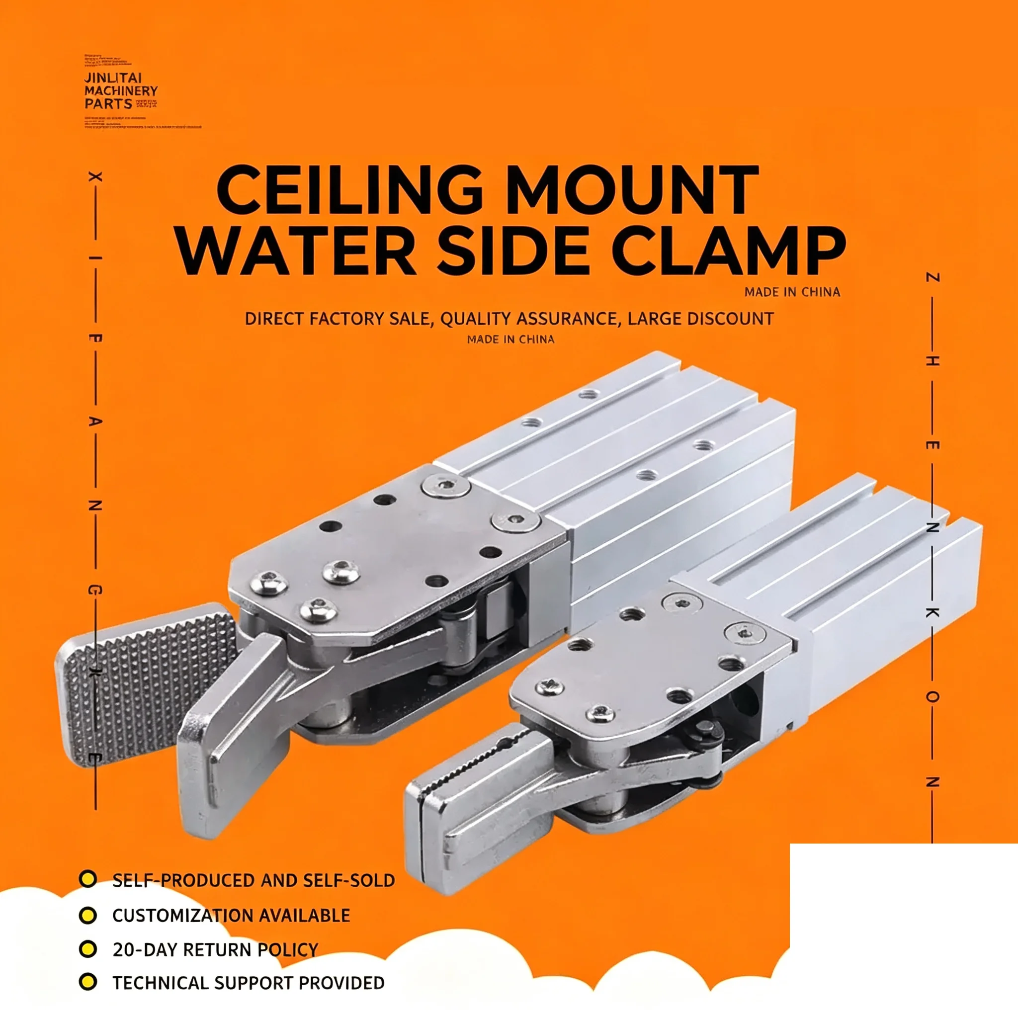 Complete Range of Manipulator Fixture Accessories, Clamps, Pneumatic Sprue Grippers, Gripper Fingers 2015d/S, Injection Molding