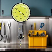 0-0.8mm Level Gauge Scale Precision Dial Test Indicator Digital Dial Indicator Universal Flexible Magnetic Base Stand Holder