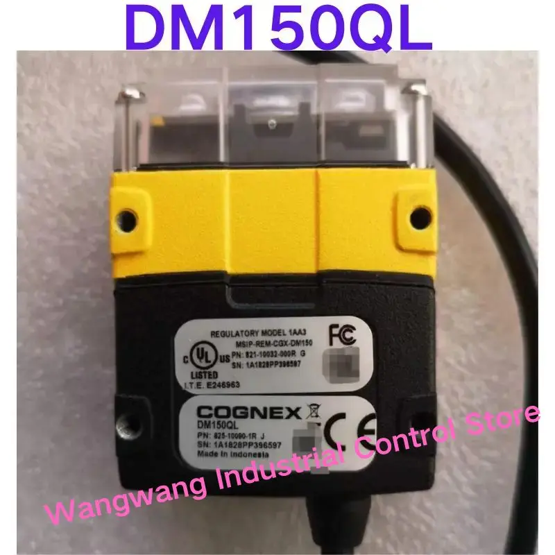 Teste de segunda mão OK, scanner de código de barras DM150QL