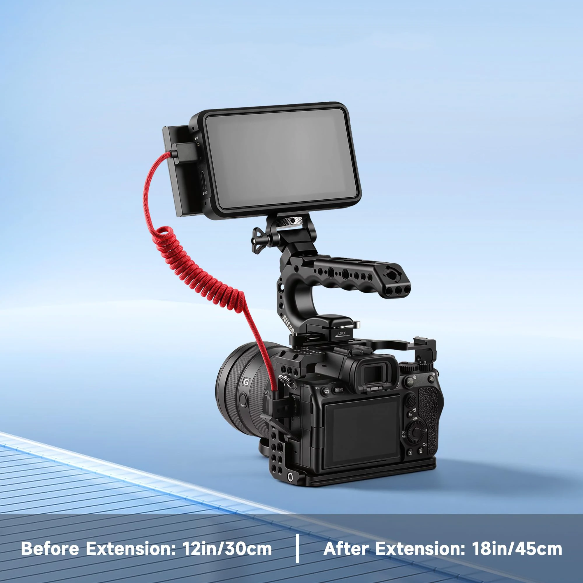 8K UHD Cable 90 Degree HD2.1 Stretch Spring Coiled Curl Flexible Braided Display Cord for Laptop PC DVD PS4 Camera Monitor HDTV