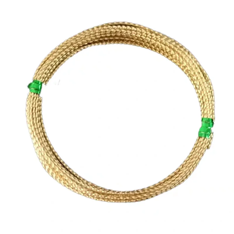 0.6mm to 3mm Half Hard Solid Raw Brass Textured Wrapping twisted Gold Brass Wire for Jewelry Beading handcraft accessories DIY