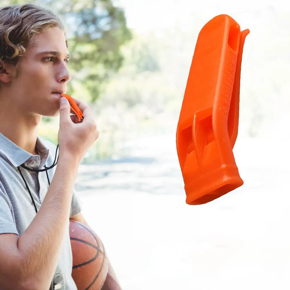 4 шт., громкий свисток для выживания на природе, спортивный матч, двухдиапазонный свисток (1 шт.)