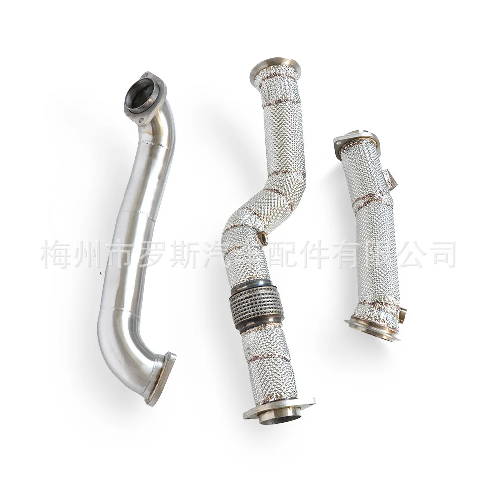 Suitable for BMW M3/M4 G80/G82 3.0T 2019-2023 Thermal Insulation Linear Stainless Steel Exhaust System
