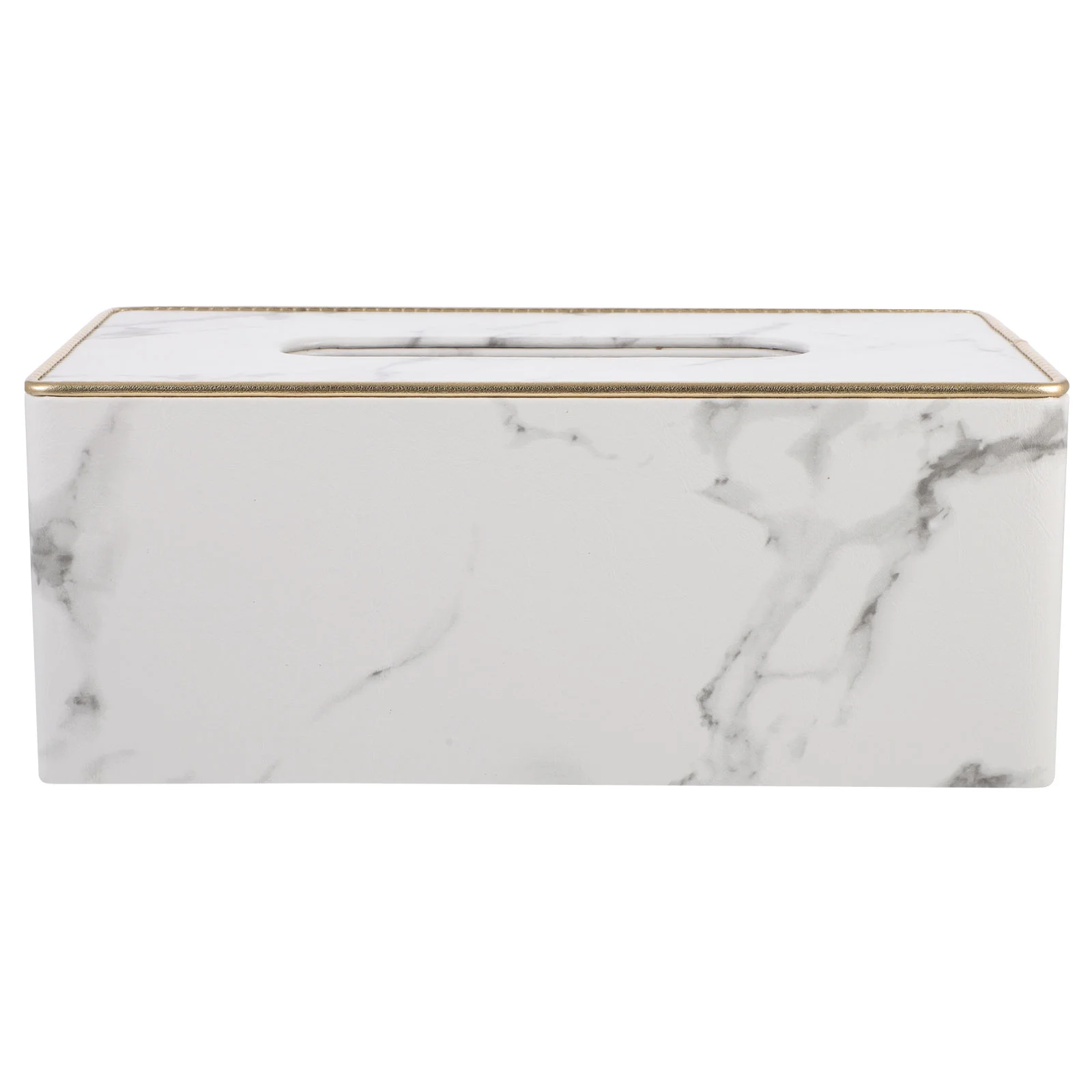 

Marble Tissue Box Case Roll Paper Towel Dispenser Napkin for Home Norse Decor Household Container Holder Fine