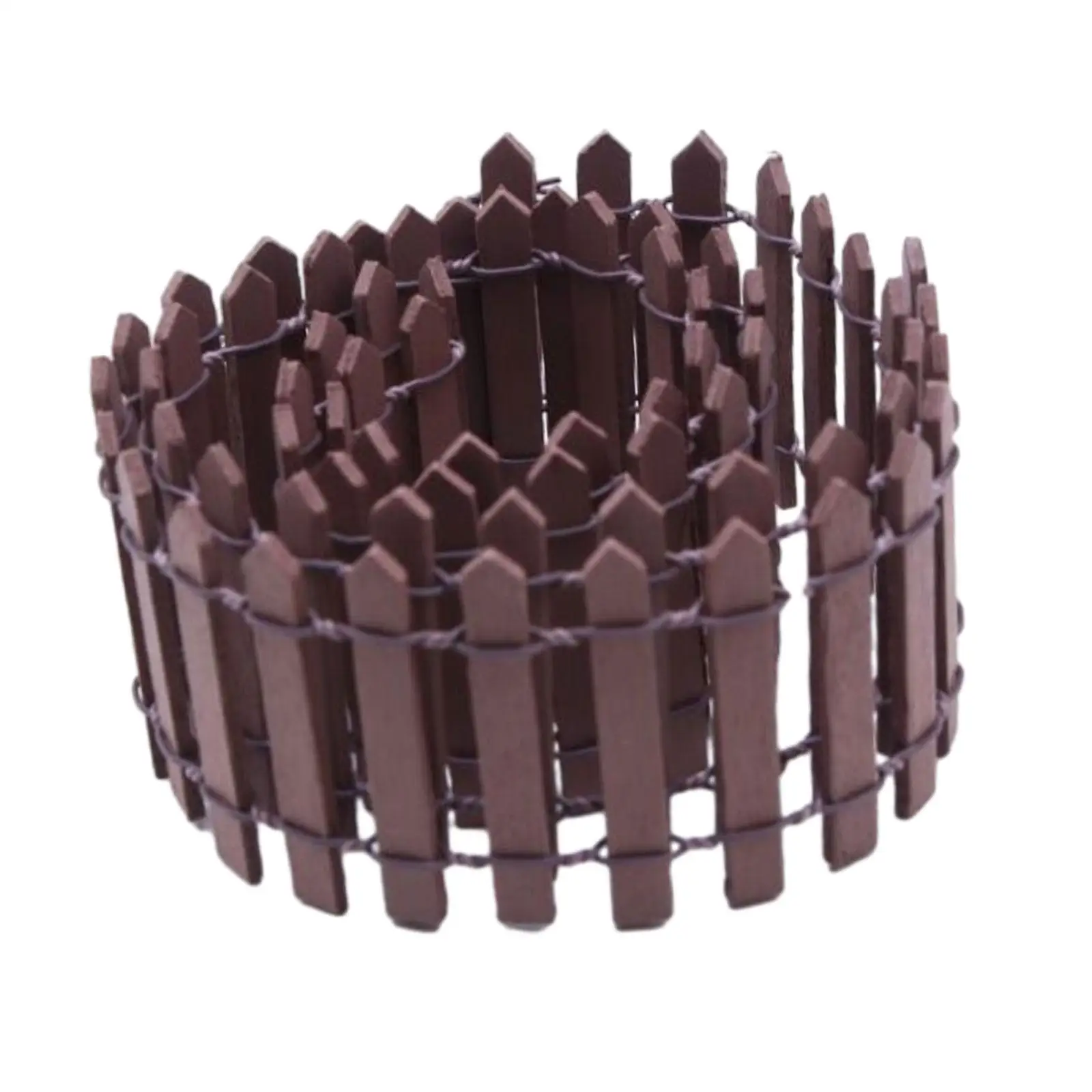 Miniature Fairy Garden Fence 90 x 5 cm for Christmas Trees, Dollhouses,