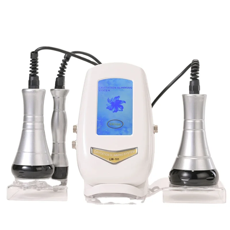3 in 1 40k ultrasonic cavitation machine body slimming weight loss care beauty equipment mini 40k vacuum cavitation system
