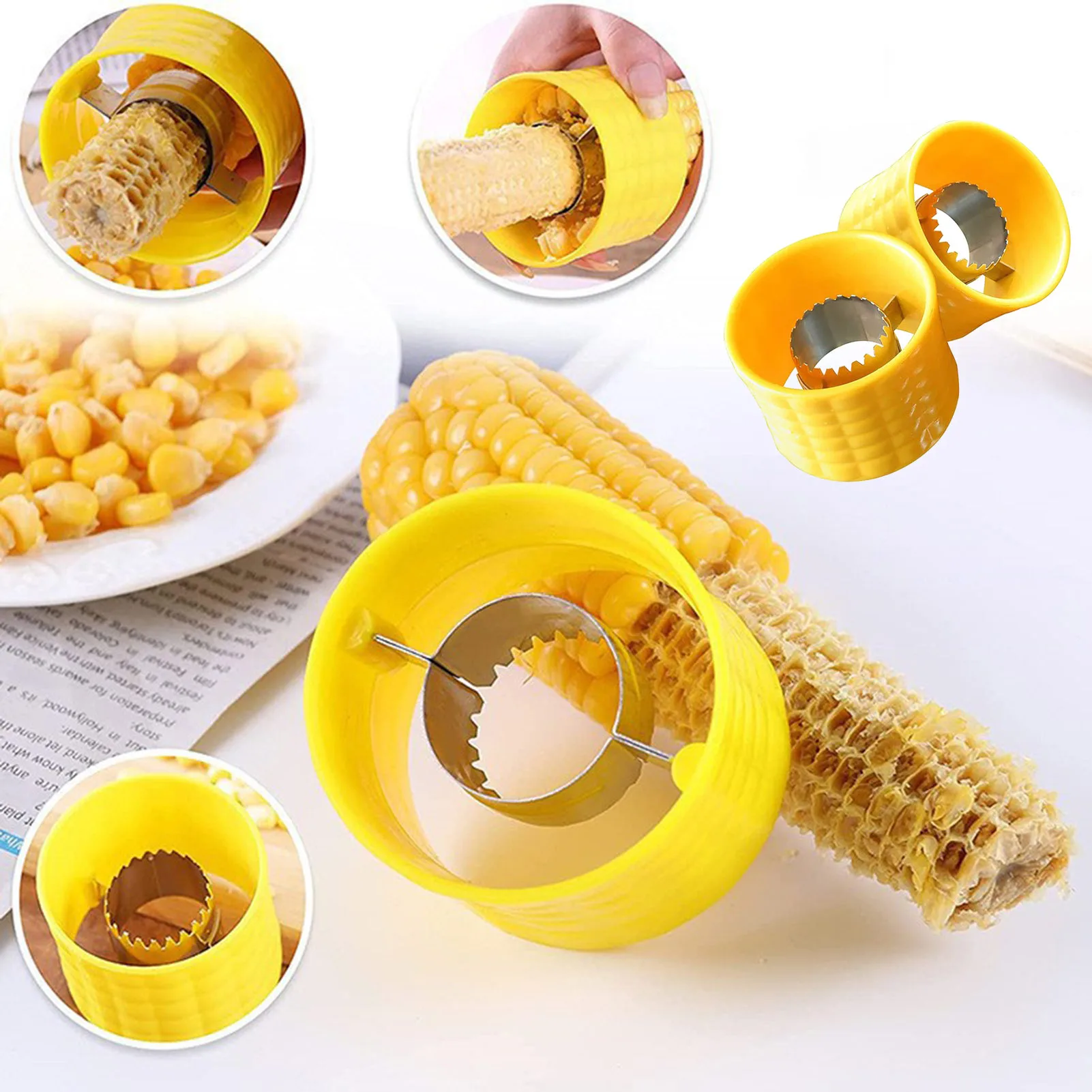 Plastic Core Separation Thresher Core-Shaped Surface Core Strippers for Housewife Restaurant Cook Food Making