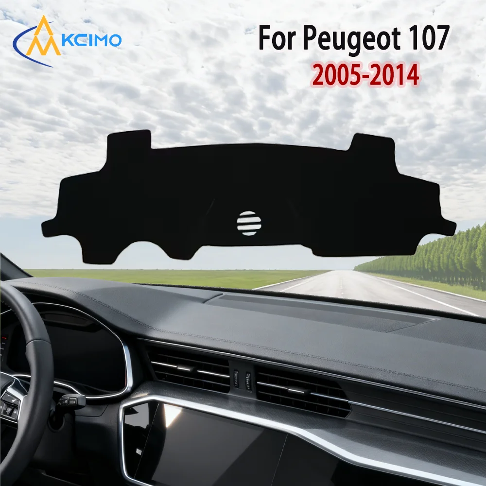 

Anti-UV Non-Slip Dash Mat for Peugeot 107 /Citroen C1/ Toyota Aygo 2005-2014 Heat Resistant Sun Shade