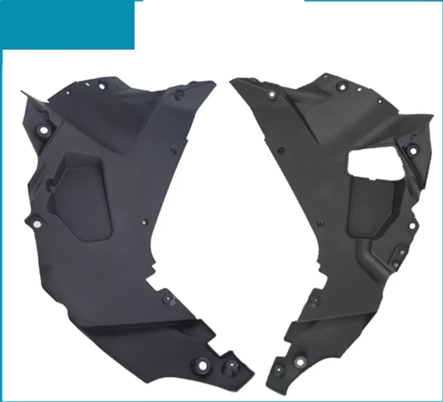 

Для мотоциклов CFMOTO: Аксессуары SR250, левая и правая передние внутренние защитные панели, декоративные накладки, крышки направляющих воздуховодов.