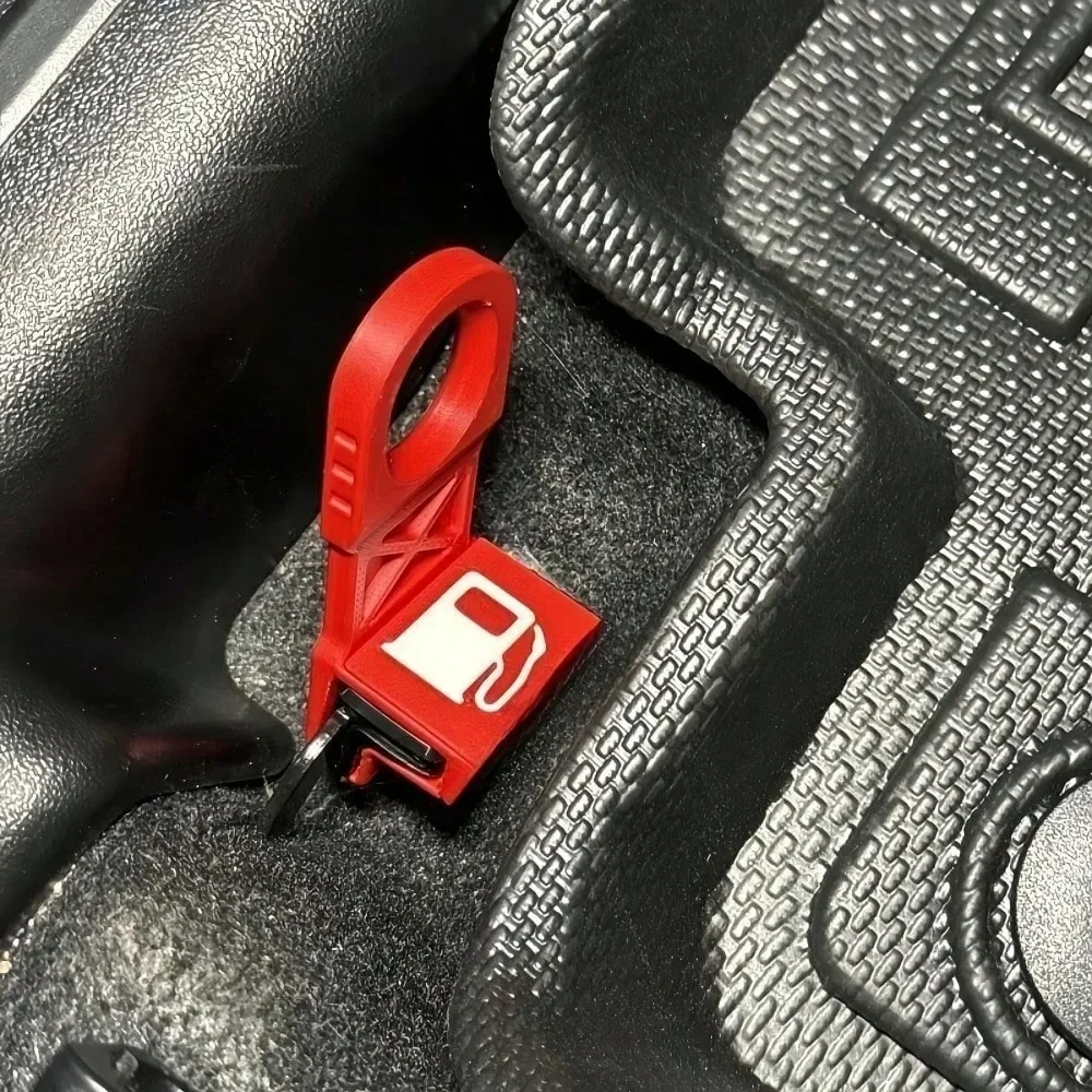 Tankdeckel-Entriegelungsgriff, nur für Linkslenker, passend für Suzuki Jimny JB64 JB74 2019-2025, einfach zu installierender Zuggriff – Detail 3