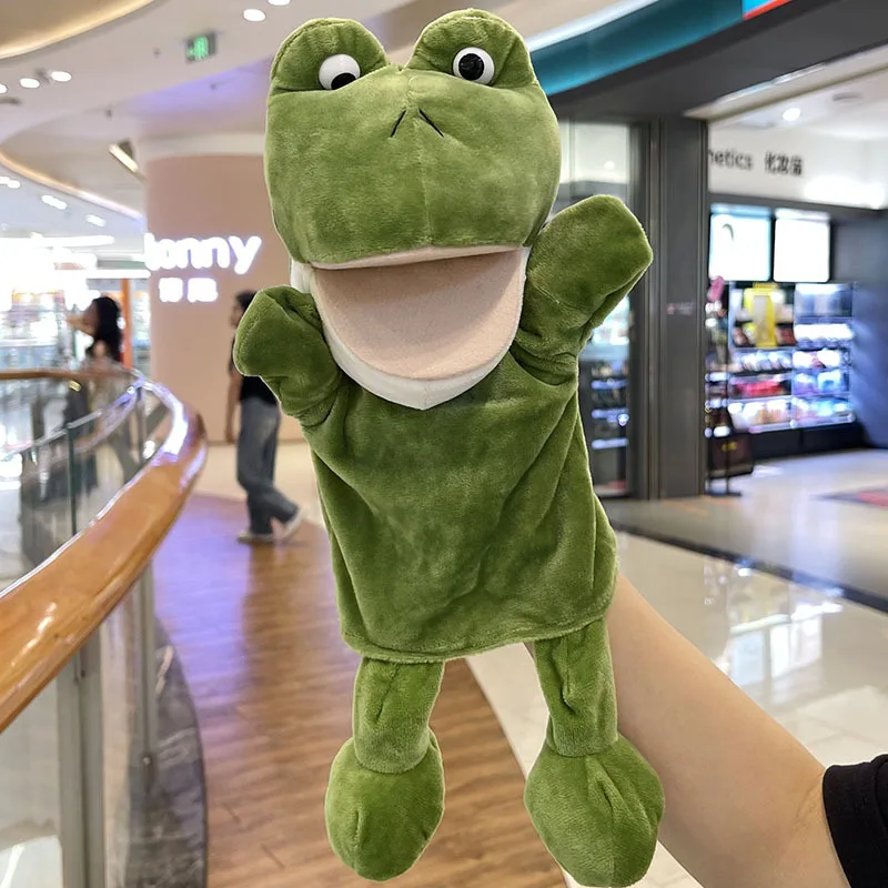 Full Body Open Mouth Animal Hand Doll Duck Large Children's Parent Child Early Education Gloves Kindergarten Performance P10