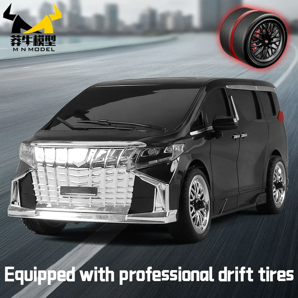 MN 모델 1:16 RTR RC 자동차 고속 드리프트 MPV 라이트 리모컨 스턴트 밴 스포츠 레이싱 차량 장난감 성인용 휴일 선물