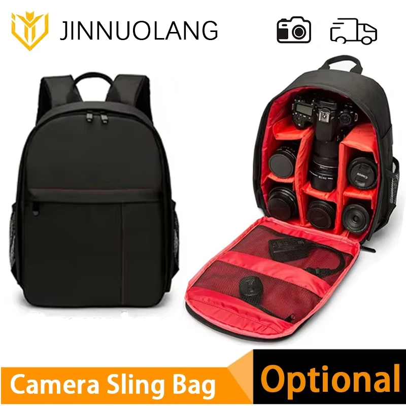 Camera Backpack, Photographer's Digital Single-Lens Reflex Camera and Lens Camera Bag, Multi-Functional Outdoor Travel Bag