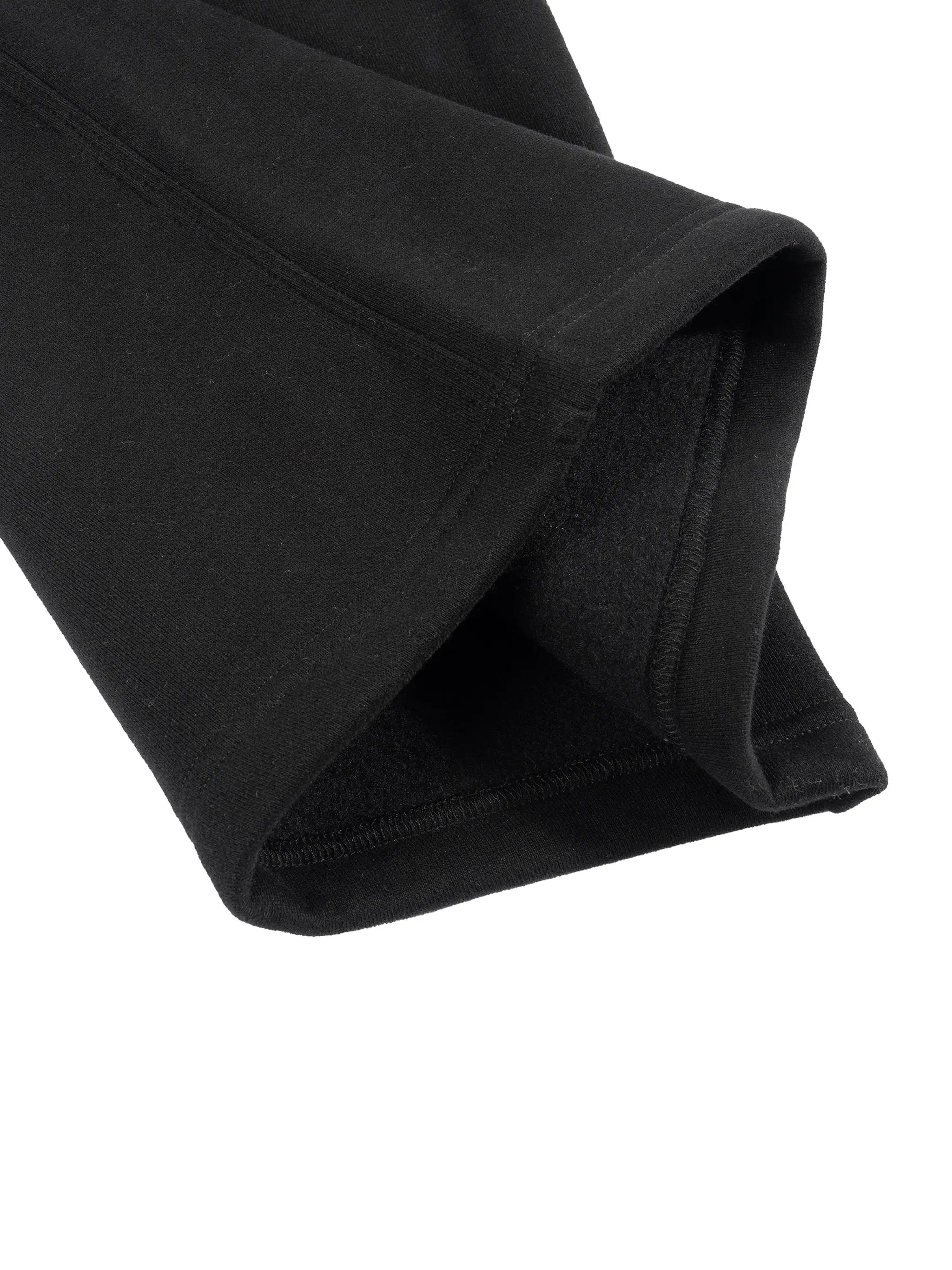 بنطال رياضي نسائي للخريف والشتاء مقاس كبير فضفاض مستقيم من الصوف مع حزام خصر مطاطي ملابس خروج كبيرة الحجم ومتعددة الاستخدامات #4