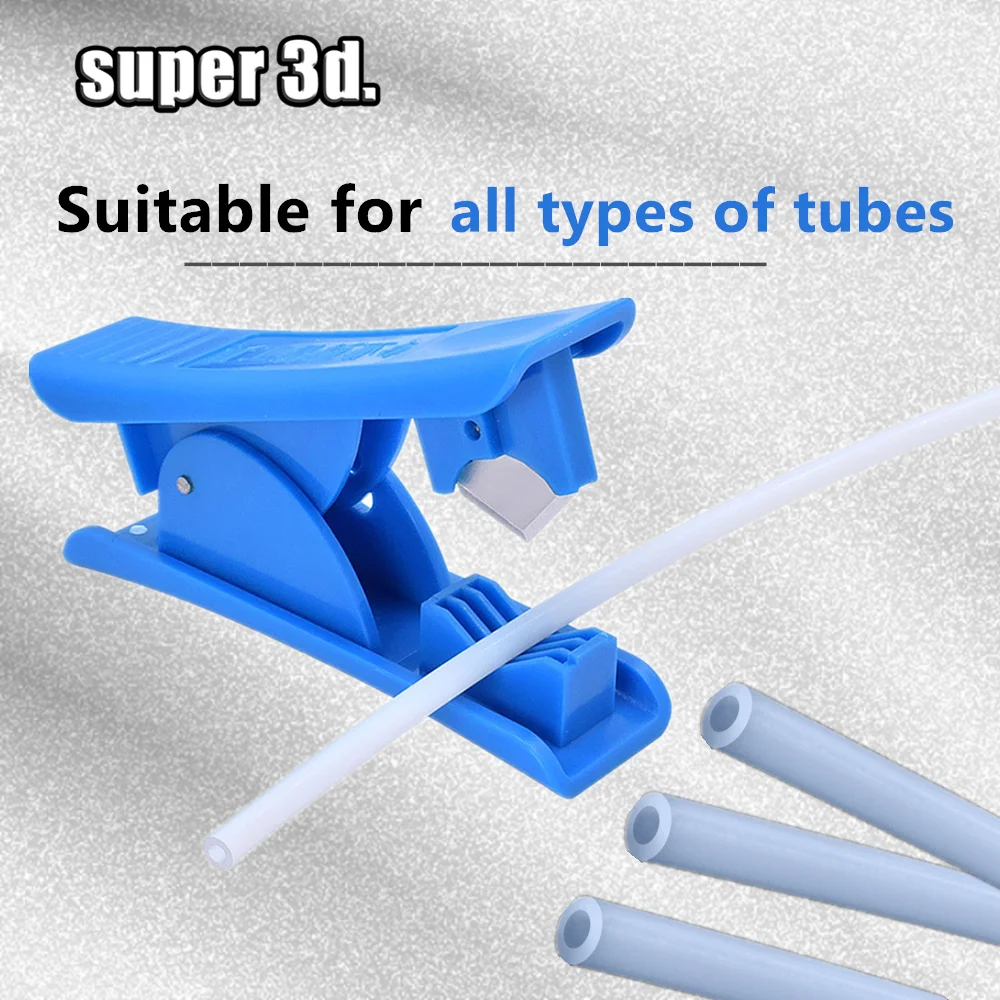 3D yazıcı parçaları için PTFE tüp kesici Mini taşınabilir boru kesici bıçak tüp naylon PVC PU kesme aletleri