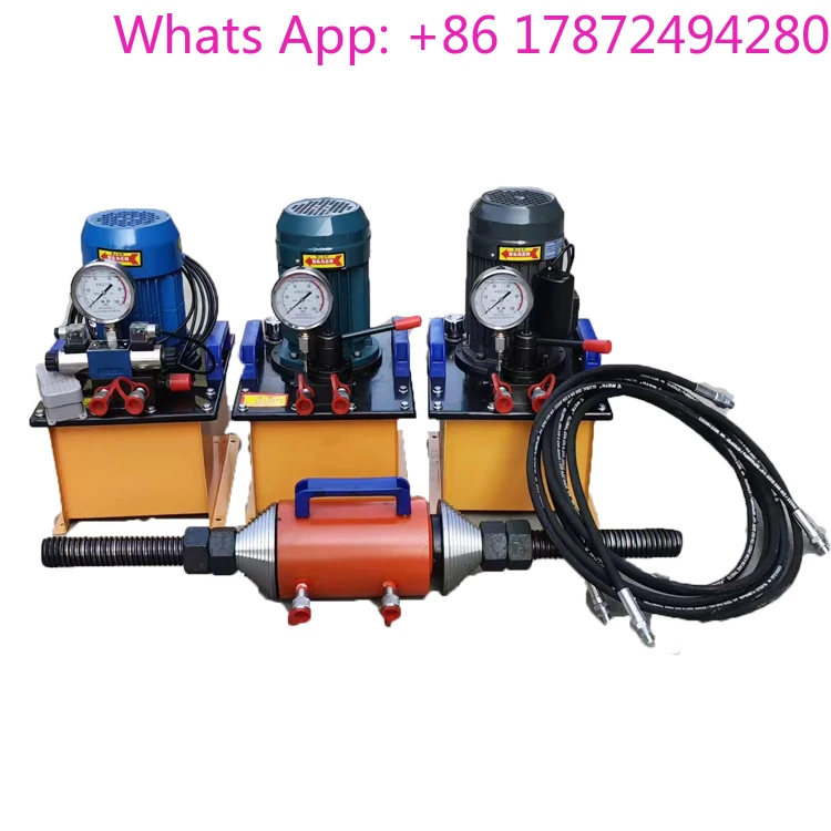 High Efficiency Motor-Driven Small Hydraulic Portable Track Chain Disassembly Machine for Excavator