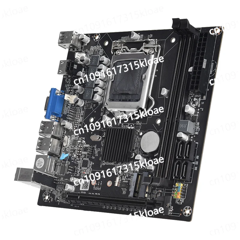 New ITX H61 main board desktop computer home office LGA1155 pin DDR3 memory 17 * 17cm