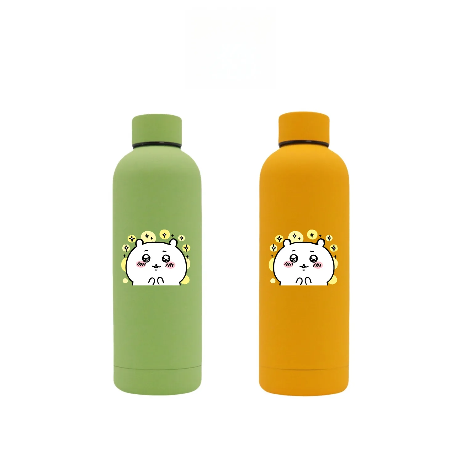 Kawaii Chiikawa Hachiware Usagi cartoon cute matte ins thermos cup cartoon stainless steel portable large capacity