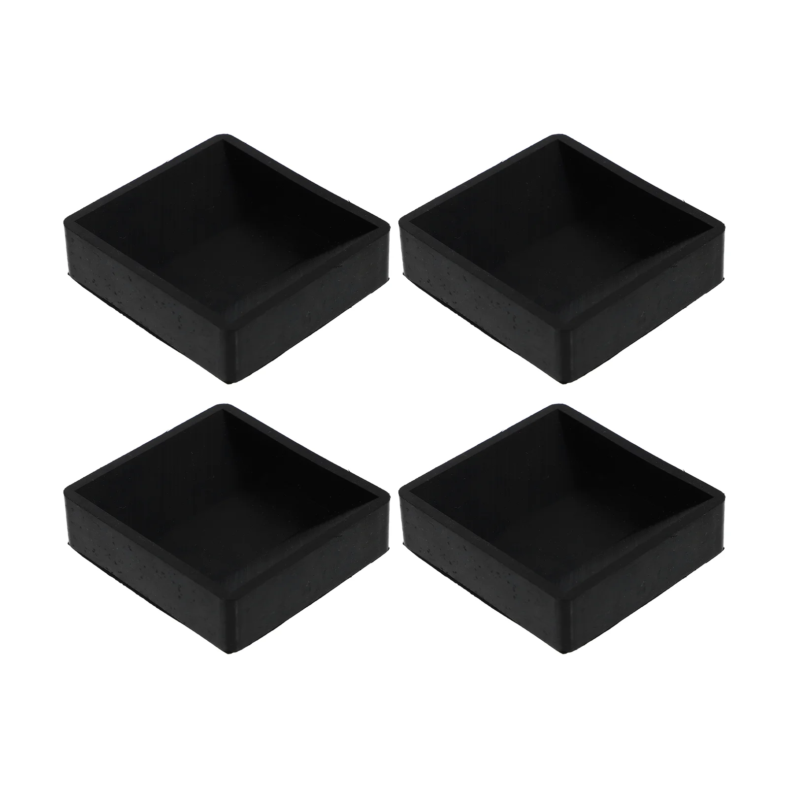 

4 Pcs Furniture Leg Pads Anti Rubber Cushions for Sofas Tables Beds Protect Floors Reduce Noise Non Mats