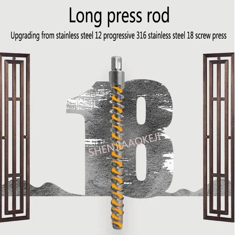 Prasy do oleju Automatyczna prasa do oleju Inteligentna gorąca i zimna maszyna do produkcji orzeszków ziemnych ze stali nierdzewnej Olej jadalny 1 szt