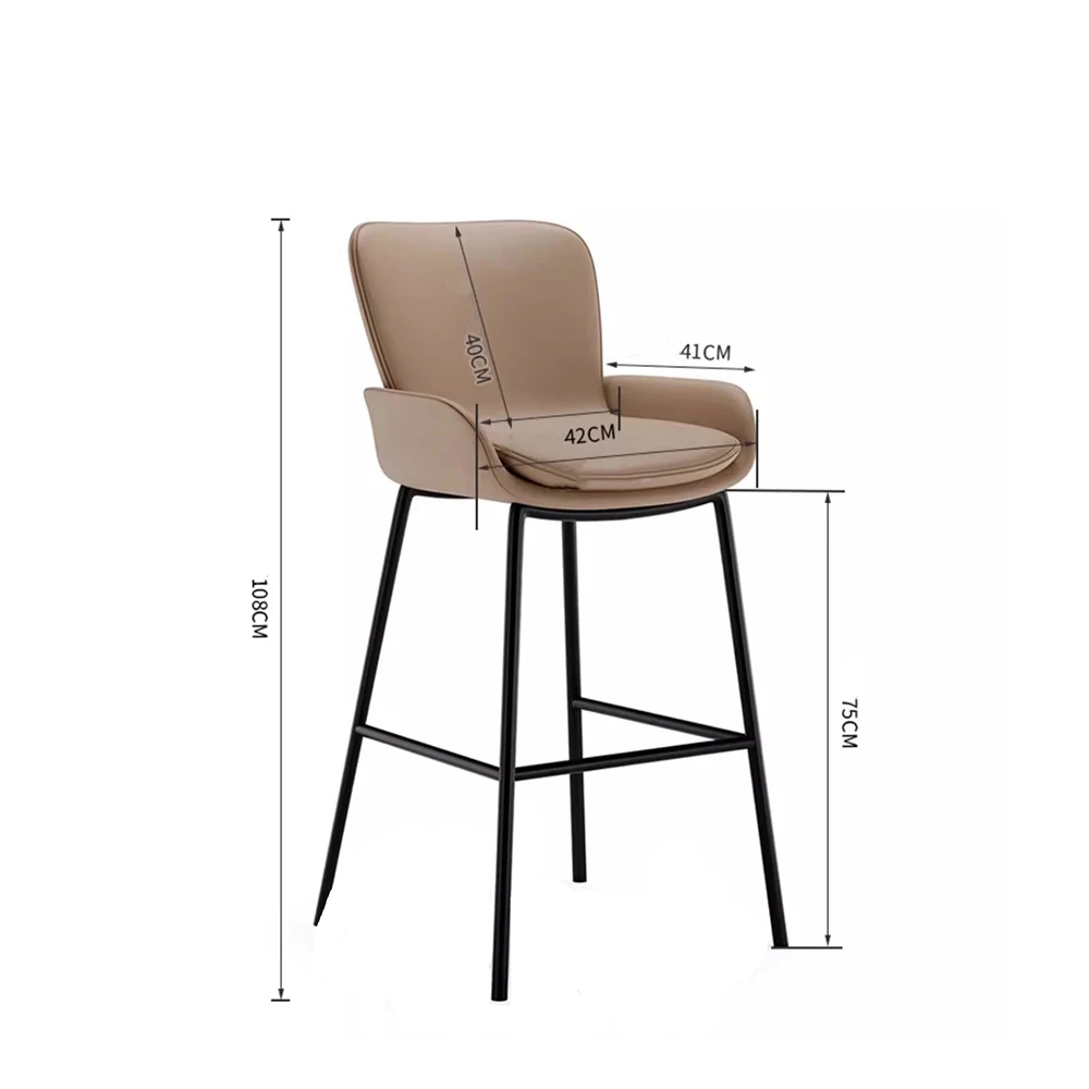 Modern Luxury Bar Chair Nordic Living Room Design Trendy Bar Chair Beauty Classic Taburetes Para Barra De Cocina Home Furniture