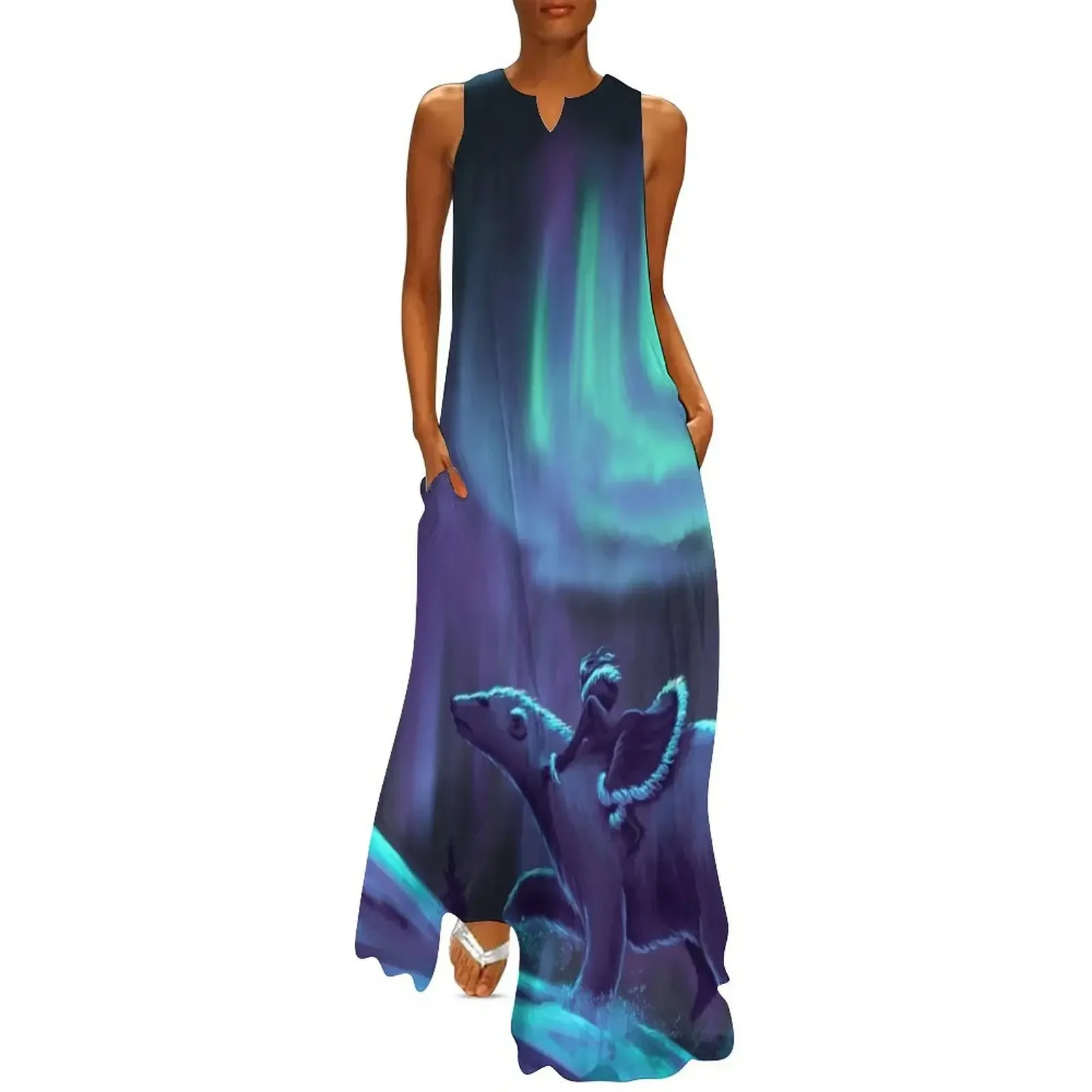 

His Dark Materials - Fan Art Long Dress women clothes dress summer 2025 women clothes for women Party dresses Dress