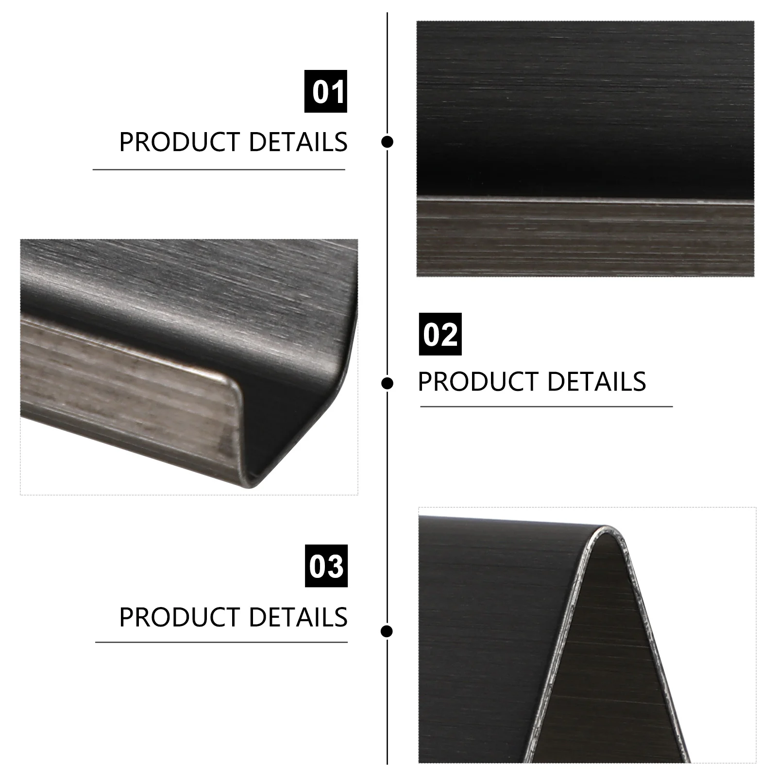 Business Card Holder Photo Table Number Stands Phone for Desk Display Organizer Name Rack Steel Cards Bracket Office