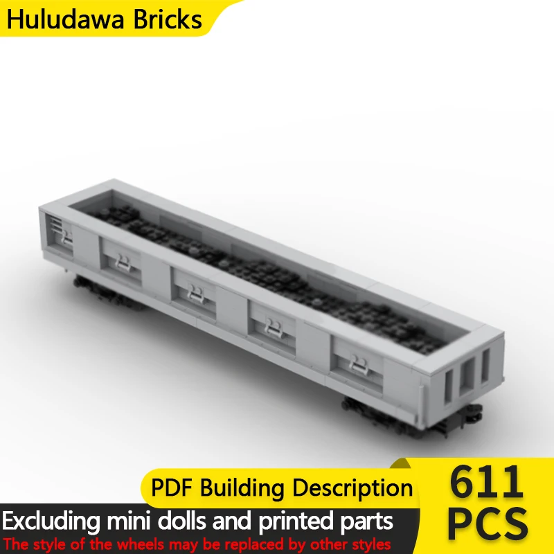 

Конструктор City Car Model MOC: Модульный грузовой вагон, развивающая игрушка для детей, подарок на праздник, набор для сборки