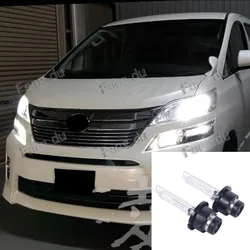 2pcs For 2002-2017 ALPHARD VELLFIRE 10 20 30 series d2R D4S 6000K 8000K HID Xenon Bulb car Headlight Light lamp Low Beam Refit