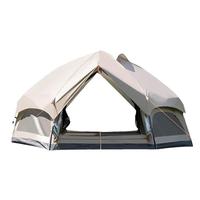 3-4 Persons Camping Tent Lightweight Outdoor Backpacking Tent Waterproof Double-Layer Tent  Double-Layer Outdoor Shelter ﻿