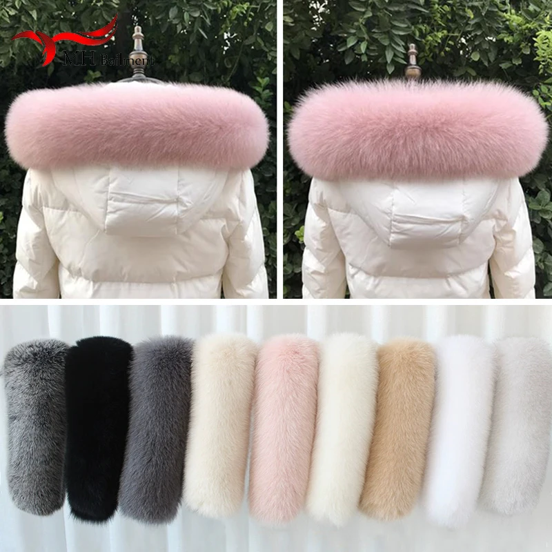 冬の本物の 100% リアルキツネの毛皮のスカーフキツネストレート襟スカーフ本物の厚いショール天然キツネの毛皮の首輪リアルキツネの毛皮のスカーフ