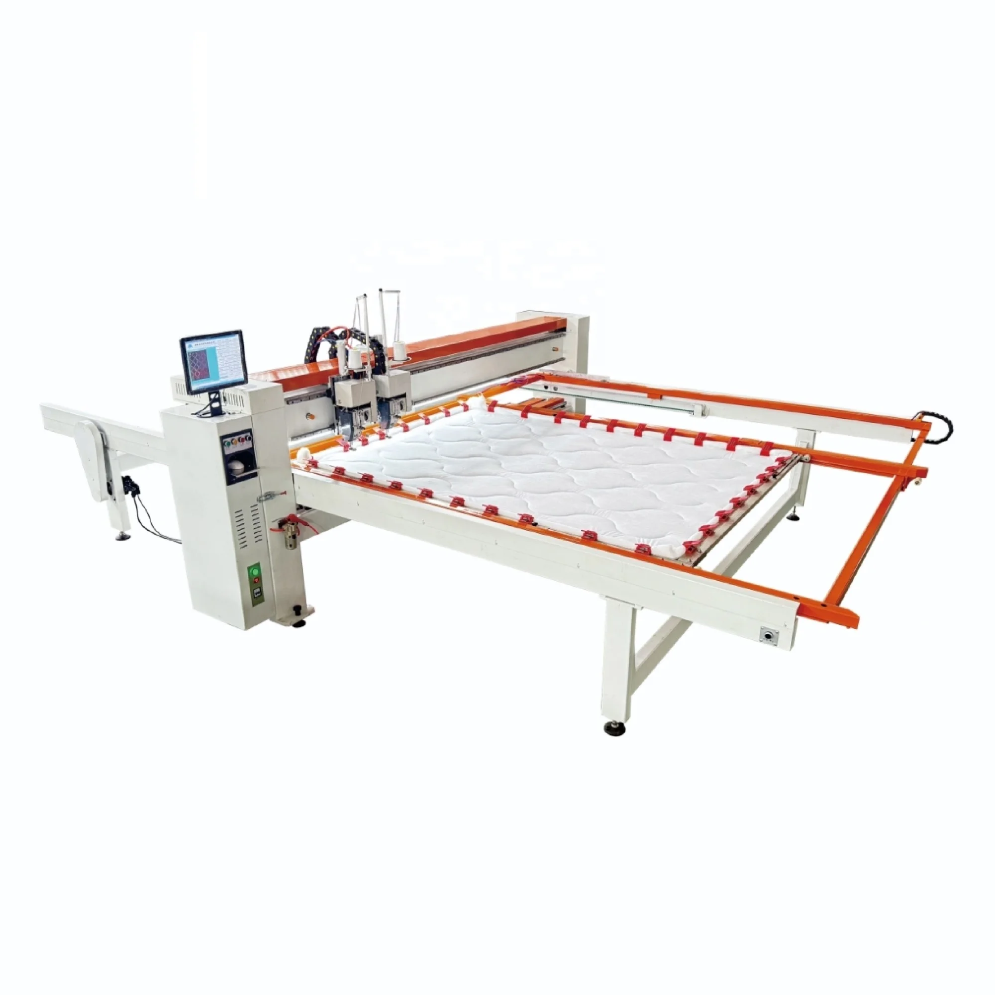 Industrial Computerized Mattress Quilting Machine Single Needle