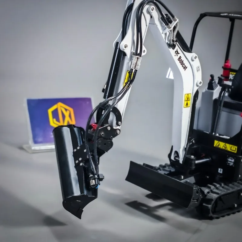 Pinza eléctrica de liberación rápida de Metal/cubo de trinchera/manipulación Mini herramientas de extensión de excavadora RC accesorios de coche JXmodel