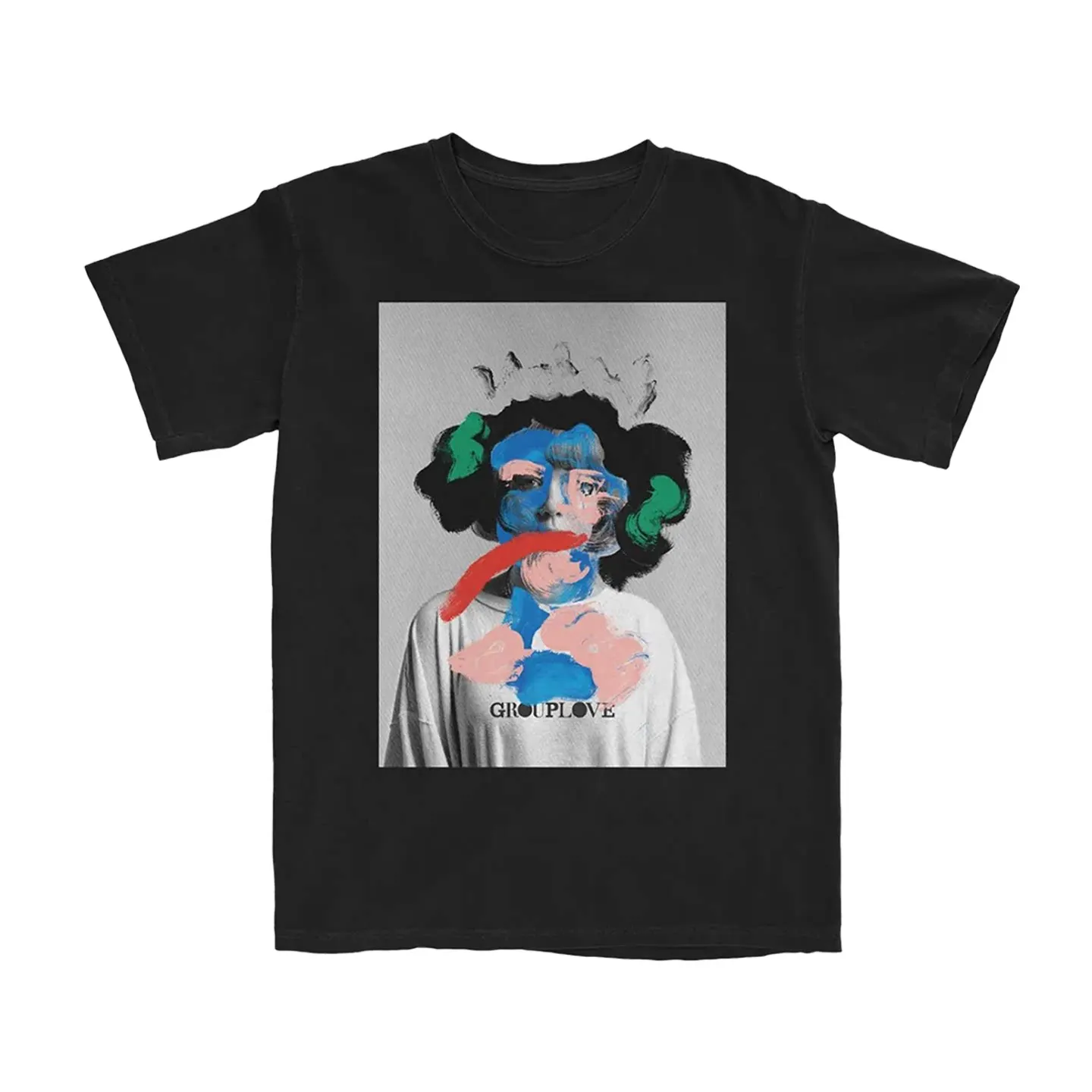 Y2k Grouplove Summer Beach Los Angeles Indie Pop Band American Cotton Summer T-shirt Short Sleeve