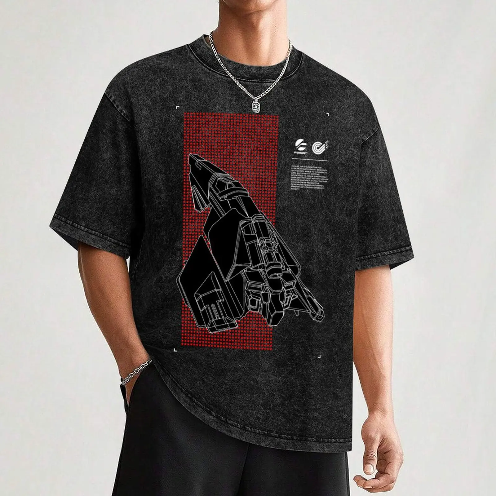 Wipeout Fury- FX 350 League- Feisar Ship Wireframe Negative T-Shirt Holiday Vacation Tee