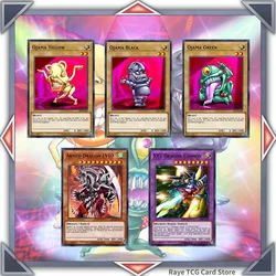 75 Stuks Ojama & Xyz & Gewapende Draak Yugioh Kaartspel Deck Gemakkelijk Spelen Niet Origineel Meester Duel Manjome Jun Diy Deck Md