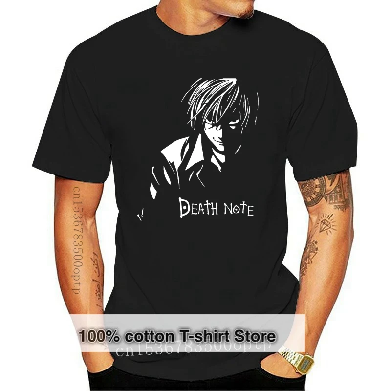 Japanese Anime Manga Kira Ryuk Yagami Light shinigami Mens T Shirt New Short Sleeve