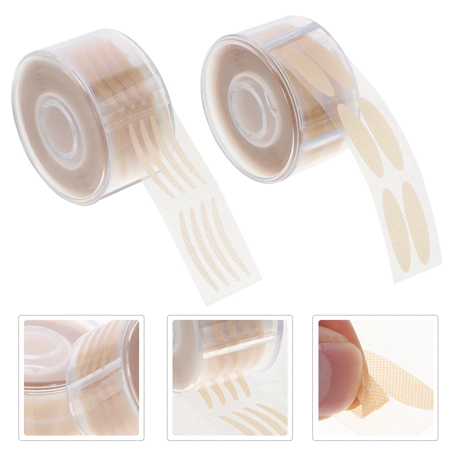 2400 Sheets Double Tape Invisible Lifting Adhesive Strips for Hooded Eyes Lasting Natural Comfortable Waterproof