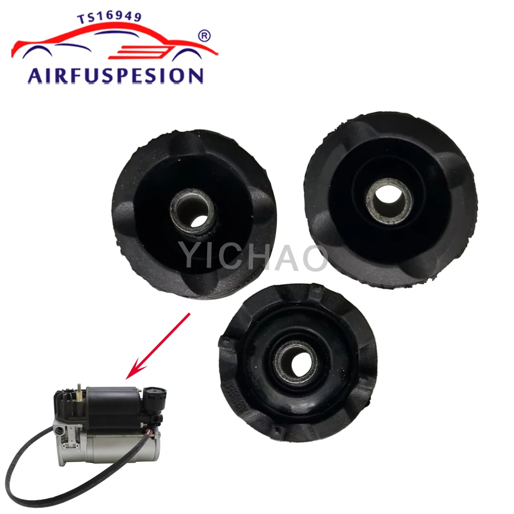 3PCS Air Compressor Pump Bracket Rubber Mounting For BMW E39 X5 E53 2WD/MATIC E66 E65 37226787616 37226778773 37221092349